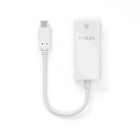 PureLink USB-C auf Ethernet Adapter - Gigabit 1000Mbps - iSerie - weiß - 0,10m