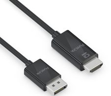 PureLink DisplayPort auf HDMI Kabel - 4K60 - iSerie - schwarz - 2,00m