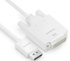 PureLink DisplayPort auf DVI Kabel - 1920x1200 - WUXGA - iSerie - weiß - 2,00m