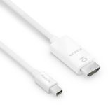 PureLink Mini DisplayPort auf HDMI Kabel - 4K60 - iSerie - weiß - 2,00m