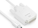 PureLink Mini DisplayPort auf DVI Kabel - 1920x1200 - WUXGA - iSerie - weiß - 1,50m