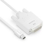 PureLink Mini DisplayPort auf DVI Kabel - 1920x1200 - WUXGA - iSerie - weiß - 1,50m