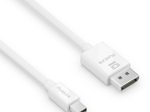 PureLink Mini DisplayPort auf DisplayPort Kabel - 4K60 - iSerie - weiß - 1,50m