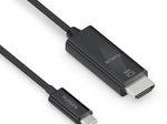 PureLink USB-C auf HDMI Kabel - 4K60 - iSerie - schwarz - 1,50m