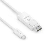 PureLink USB-C auf DisplayPort Kabel - 4K60 - iSerie - weiß - 1,50m