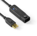 PureLink USB 2.0 Aktiv Verlängerung - schwarz - 12,0m
