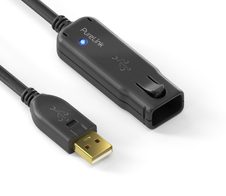 PureLink USB 2.0 Aktiv Verlängerung - schwarz - 30,0m