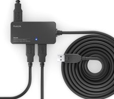 PureLink USB 3.1 Gen.1 Aktiv Verlängerung mit Hub - schwarz - 5,00m