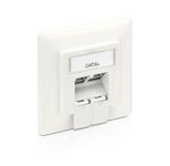 PureLink Cat.6A Unterputzdose - Weiß