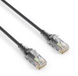 PureLink CAT 6 Patchkabel. SLIM - UTP - LSOH - schwarz - 1,50m