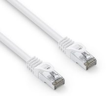 PureLink CAT 6A Patchkabel. S/FTP - weiß - 25,0m