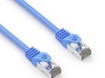 PureLink CAT 6A Patchkabel. S/FTP - blau - 0,50m