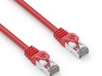 PureLink CAT 6A Patchkabel. S/FTP - rot - 0,50m