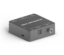 PureTools - D zu A Audio Konverter. Koaxial oder Toslink zu Analog L/R und 3,5 mm Audio