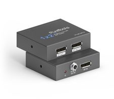 PureTools - DP Splitter 1x2, 4K (60Hz 4:4:4) mit MST