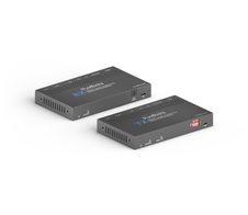 PureTools - HDBaseT Extender Set, 18G HDR. 40m@4K, 70m@1080p. 1080p bis 4K Upscaling. Unterstützt ARC und externe Audioübertragung von RX nach TX