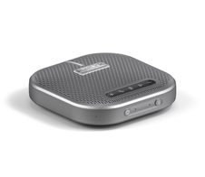 PureTools - Quad Mic Conference Speaker - Tragbarer 3W Bluetooth-Lautsprecher mit omnidirektionalem Mikrofon-Array