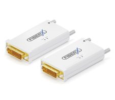 FiberX Serie - Glasfaser DVI Extender Set - Single Mode