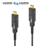 FiberX Serie - Micro HDMI/HDMI 4K Glasfaser Verlängerung  - 60m