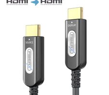 FiberX Serie - HDMI 4K Gepanzertes Glasfaser Extender Kabel - 10m