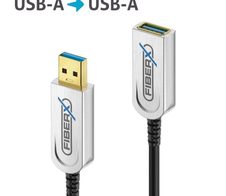 FiberX Series - USB 3.1 Glasfaser Verlängerungskabel - 15m