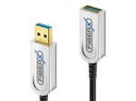 FiberX Series - USB 3.1 Glasfaser Verlängerungskabel - 25m