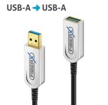 FiberX Series - USB 3.1 Glasfaser Verlängerungskabel - 35m