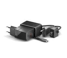 Vuelogic - USB-C & USB-A GaN Ladegerät - 3-Port - 100W PD - schwarz