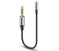 Sonero 6,3mm auf 3,5mm Audio Adapter Kabel 0,25m