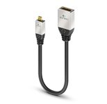 Sonero Micro HDMI auf HDMI Adapter Kabel 0,25m