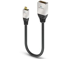 Sonero Micro HDMI auf HDMI Adapter Kabel 0,25m