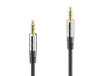 Sonero 3,5mm Audio Kabel Nylon 5,0m