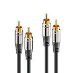 Sonero 2x Cinch Stereo Audio Kabel 3,0m