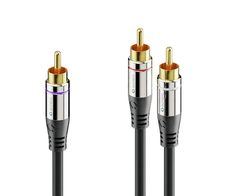 Sonero Cinch auf 2x Cinch Subwoofer Kabel  2,0m