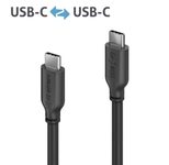 Sonero USB-C auf USB-C Ladekabel - USB 2.0, 100W PD - schwarz - 3,00m