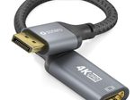 Sonero DisplayPort auf HDMI Adapter - 4K60 - grau/schwarz - 0,10m