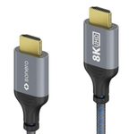 Sonero HDMI auf HDMI Kabel - 8K60 - grau/blau - 2,00m