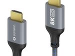 Sonero HDMI auf HDMI Kabel - 8K60 - grau/blau - 3,00m