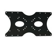PureMounts Universeller VESA Adapter 50x50 bis 400x200 schwarz