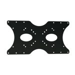 PureMounts Universeller VESA Adapter 50x50 bis 400x200 schwarz