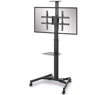 PureMounts TV Standfuß mobil - Single Display bis 70 Zoll