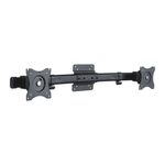 PureMounts Adapter Schreibtisch Halterung VESA75/100 auf 2x VESA75/100