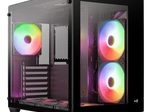 AeroCool PC Gehäuse Dryft-BK-v2 Mid-Tower Schwarz
