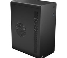 AeroCool PC Gehäuse CS-110-S-BK-v1 Mini-Tower Schwarz