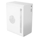 AeroCool PC Gehäuse CS-110-S-WT-v1 Mini-Tower Weiß