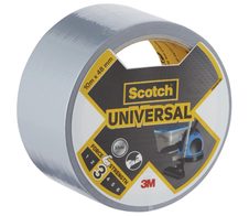 Scotch Gewebeband Universal 48,0 x 10,0 (mm x m) silber