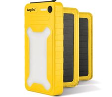 Aqiila Powerbird BS10 Solar - 10.000 mAh - 20W gelb