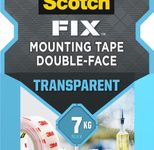 Scotch FIX™ TRANSPARENT doppelseitiges Klebeband