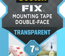 Scotch FIX™ TRANSPARENT doppelseitiges Klebeband