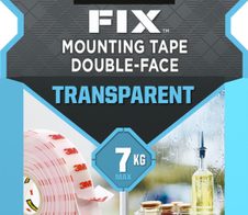 Scotch FIX™ TRANSPARENT doppelseitiges Klebeband